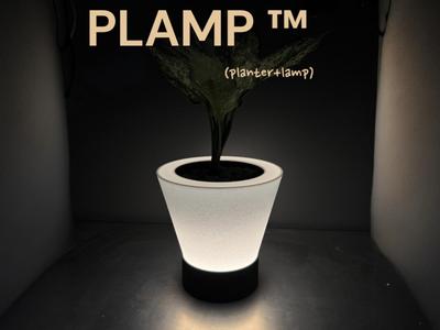 PLAMP Astute Planter+Lamp