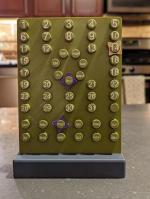 Tabletop Calendar