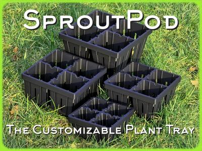 SproutPod – The Customizable Plant Tray