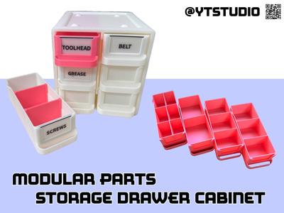 Modular Parts Storage drawer Cabinet