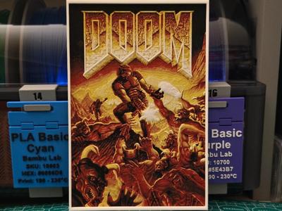 Doom Poster – Hueforge Art