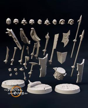Modular Half-Orc Fighters