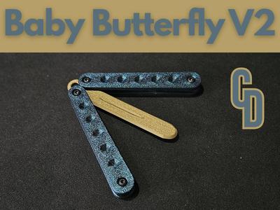 Small Butterfly flip Trainer Fidget