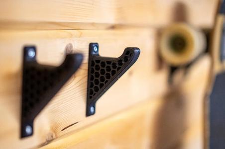Hook for skateboard or longboard   