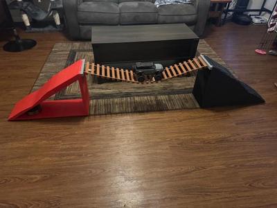 Rc Crawler Ramp and Rope Bridge