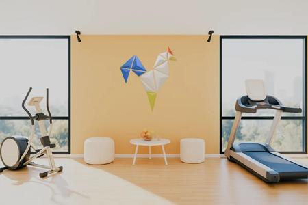Minimalist Rooster wall art