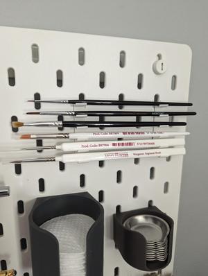 Ikea Skadis Brushes Holder – No supports