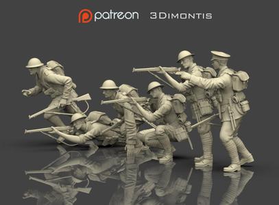 british soldier ww1