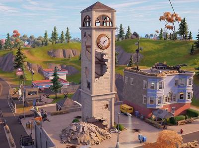 Fortnite Clocktower Model
