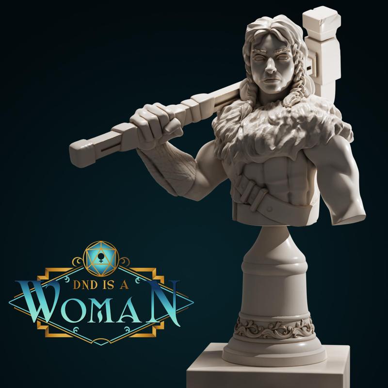 Goliath Barbarian – Skurra – Bust