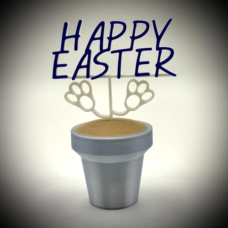 Happy Easter Pot Plant
