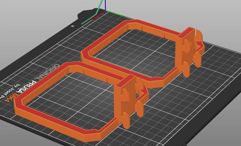Milwuakee Packout bin holder for Omniwall