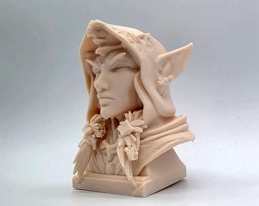 High Elf Mage Bust