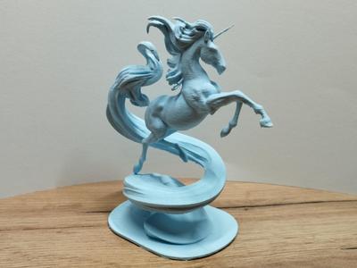 Unicorn statue