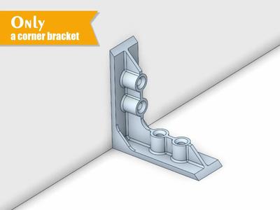 Only a corner bracket