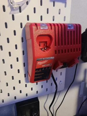 Milwaukee Charger Mount – Ikea Skadis