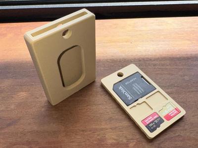 SD card Holder| Micro SD card box | SD case