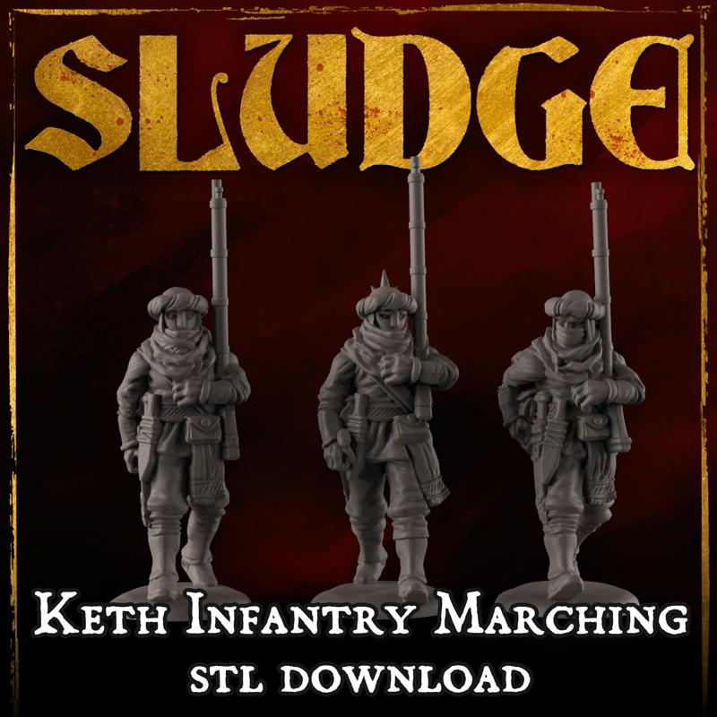 SLUDGE Keth Line Infantry Marching