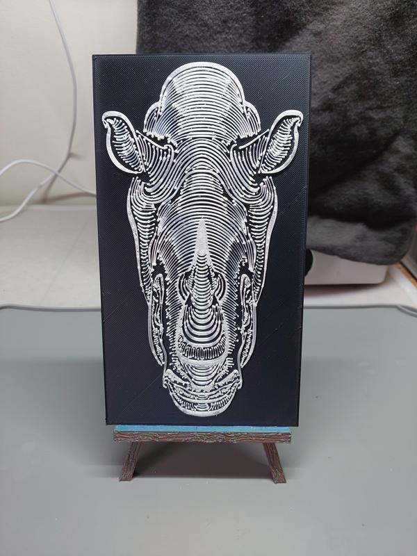 Rhino Portrait 1
