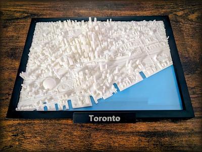 Toronto Ontario 3D Miniature