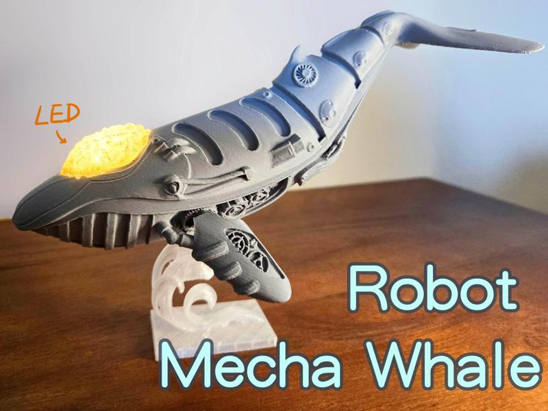 Robot Mecha Whale