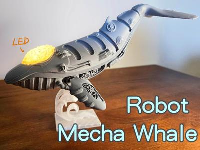Robot Mecha Whale