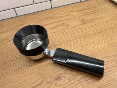 Coffee Portafilter Funnel – Fits 58mm/58.5mm Baskets – No Magnets Needed