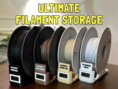 Ultimate Filament Storage | Cereal Box Storage
