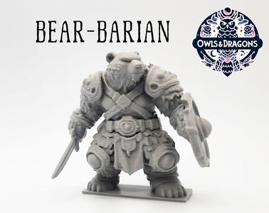The Bearbarian – Owls & Dragons