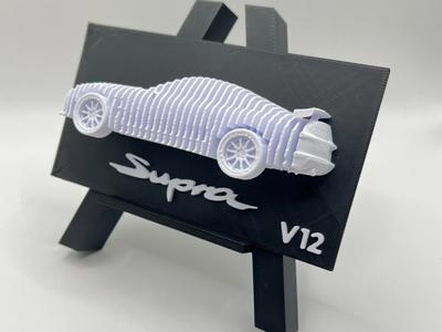 Layered Sculpture Supra V12 Toyota