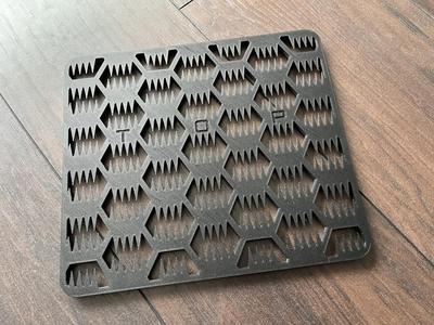 Vacuum Brush Attachment Cleaning Plate