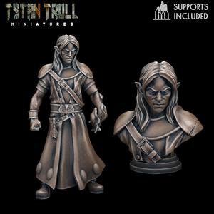 Curse of Strahd – Kasimir Mini Bust Combo [Pre-Supported]