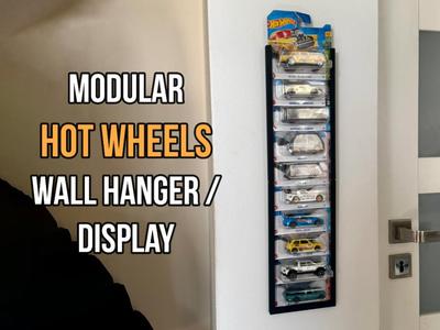 Modular Hot Wheels Card Hanger & Display