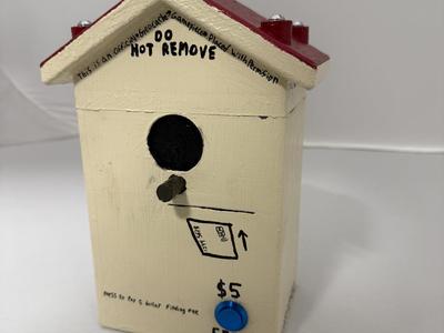 Insert Credit Card — Gadget Cache Birdhouse