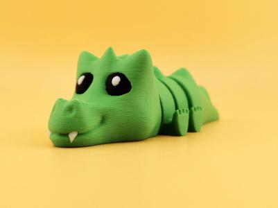 Mini Flexi Dragon – Print-in-Place Model