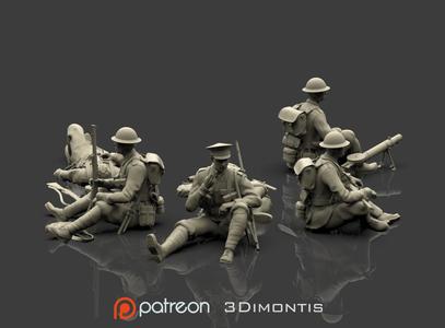 british soldiers ww1