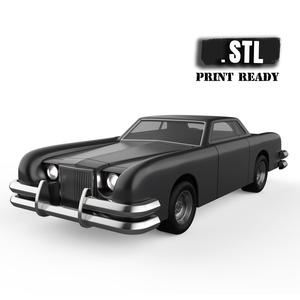 Evil Car 3D Model for 3D Printing Iconic Horror Vehicle