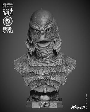 Wicked Movies Creature Of Lagoon Bust