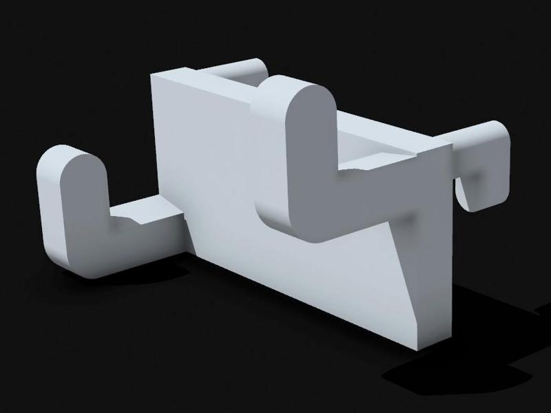 IKEA Pegboard Caliper Holder