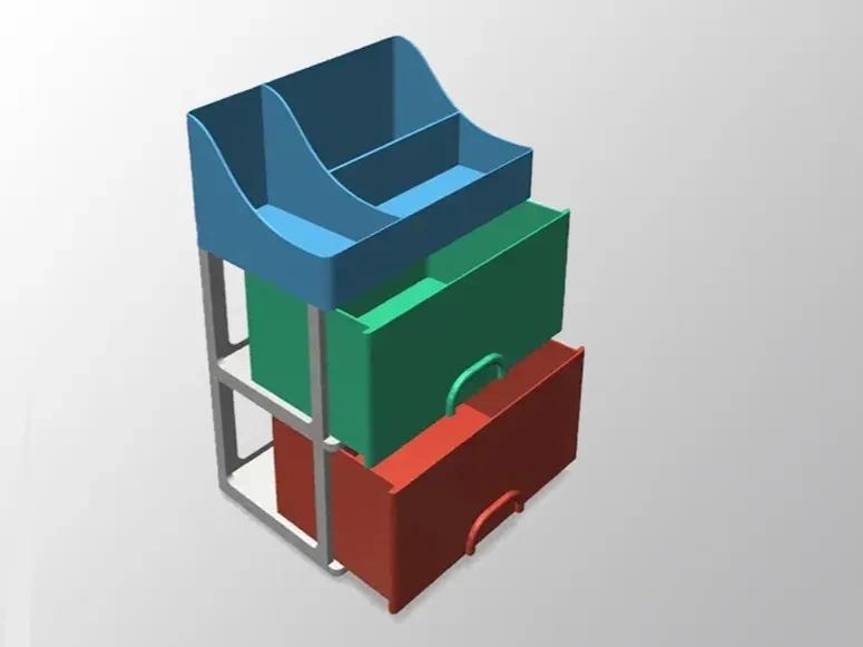Drawer Module – Multi-Layer Freely Splicing Multifunctional Drawer Module