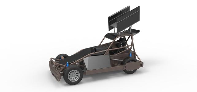 New Zealand Superstock car Version 2 Scale 1 to 25