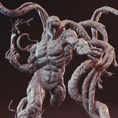 Carnage 3D Printing Figurine | Assembly