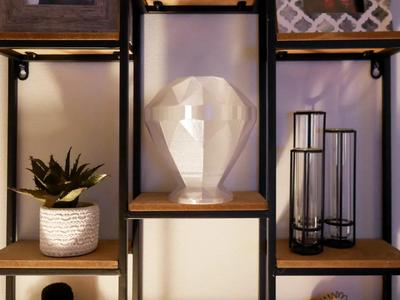 Diamond vase