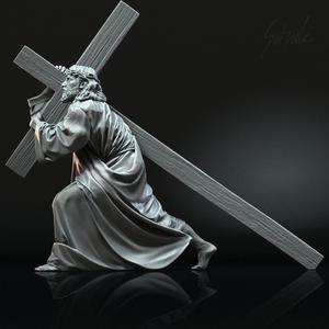 Jesus Sculpture 06