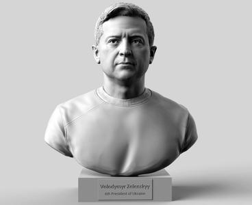 Volodymyr Zelensky Bust