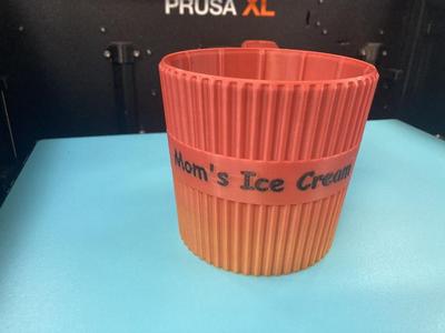 Pint Pal (Ice Cream Pint Holder) w/ Text Box