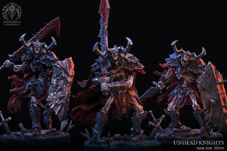 Undead Knights x 3