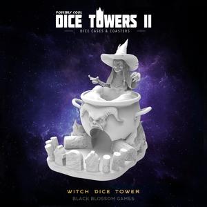 DT04 Witch Dice Tower :: Possibly Cool Dice Tower 2
