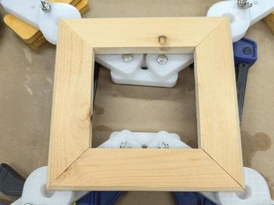Frame clamping jig