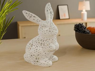 Voronoi Easter Bunny